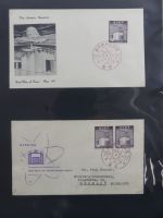 Japan Sammlung der FDCs in 6 Bindern auf selbstgestalteten Seiten #MA095