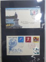 Japan Sammlung der FDCs in 6 Bindern auf selbstgestalteten Seiten #MA095