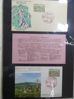 Japan Sammlung der FDCs in 6 Bindern auf selbstgestalteten Seiten #MA095