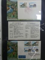 Japan Sammlung der FDCs in 6 Bindern auf selbstgestalteten Seiten #MA095