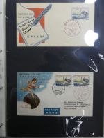 Japan Sammlung der FDCs in 6 Bindern auf selbstgestalteten Seiten #MA095