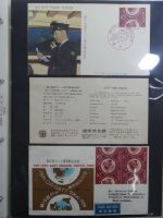 Japan Sammlung der FDCs in 6 Bindern auf selbstgestalteten Seiten #MA095