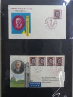 Japan Sammlung der FDCs in 6 Bindern auf selbstgestalteten Seiten #MA095