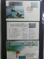 Japan Sammlung der FDCs in 6 Bindern auf selbstgestalteten Seiten #MA095