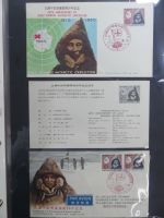Japan Sammlung der FDCs in 6 Bindern auf selbstgestalteten Seiten #MA095