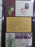 Japan Sammlung der FDCs in 6 Bindern auf selbstgestalteten Seiten #MA095