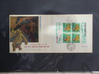 Japan Sammlung der FDCs in 6 Bindern auf selbstgestalteten Seiten #MA095