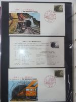 Japan Sammlung der FDCs in 6 Bindern auf selbstgestalteten Seiten #MA095