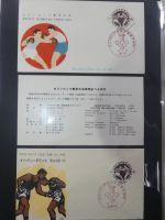 Japan Sammlung der FDCs in 6 Bindern auf selbstgestalteten Seiten #MA095