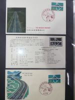 Japan Sammlung der FDCs in 6 Bindern auf selbstgestalteten Seiten #MA095