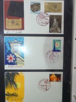 Japan Sammlung der FDCs in 6 Bindern auf selbstgestalteten Seiten #MA095