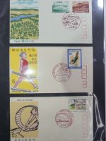 Japan Sammlung der FDCs in 6 Bindern auf selbstgestalteten Seiten #MA095