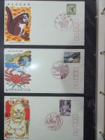 Japan Sammlung der FDCs in 6 Bindern auf selbstgestalteten Seiten #MA095