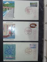 Japan Sammlung der FDCs in 6 Bindern auf selbstgestalteten Seiten #MA095