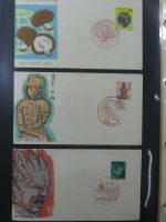 Japan Sammlung der FDCs in 6 Bindern auf selbstgestalteten Seiten #MA095
