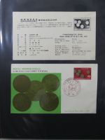Japan Sammlung der FDCs in 6 Bindern auf selbstgestalteten Seiten #MA095