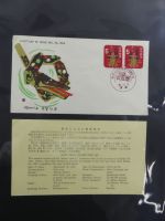 Japan Sammlung der FDCs in 6 Bindern auf selbstgestalteten Seiten #MA095