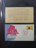 Japan Sammlung der FDCs in 6 Bindern auf selbstgestalteten Seiten #MA095