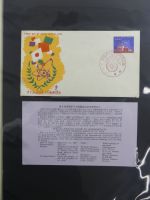 Japan Sammlung der FDCs in 6 Bindern auf selbstgestalteten Seiten #MA095