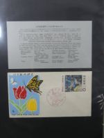 Japan Sammlung der FDCs in 6 Bindern auf selbstgestalteten Seiten #MA095