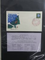 Japan Sammlung der FDCs in 6 Bindern auf selbstgestalteten Seiten #MA095