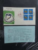 Japan Sammlung der FDCs in 6 Bindern auf selbstgestalteten Seiten #MA095