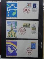 Japan Sammlung der FDCs in 6 Bindern auf selbstgestalteten Seiten #MA095