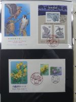 Japan Sammlung der FDCs in 6 Bindern auf selbstgestalteten Seiten #MA095
