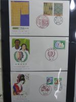 Japan Sammlung der FDCs in 6 Bindern auf selbstgestalteten Seiten #MA095