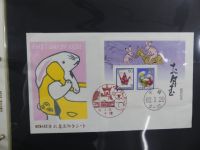 Japan Sammlung der FDCs in 6 Bindern auf selbstgestalteten Seiten #MA095