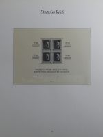 Deutsches Reich nach Borek besammelt im Borek Album #MA157