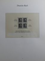 Deutsches Reich nach Borek besammelt im Borek Album #MA157