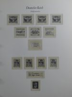 Deutsches Reich nach Borek besammelt im Borek Album #MA157