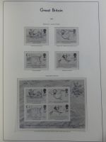 Großbritannien Leuchtturm Text 1985-1999 im Leuchtturm Album #MA164