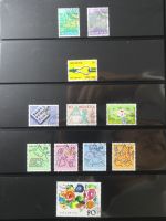 Schweiz mit einigen Extras ab 1978 gestempelt besammelt im Binder #MA171