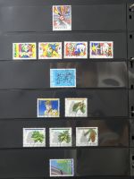 Schweiz mit einigen Extras ab 1978 gestempelt besammelt im Binder #MA171