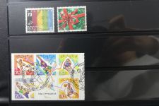 Schweiz mit einigen Extras ab 1978 gestempelt besammelt im Binder #MA171