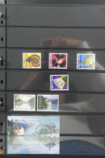Schweiz mit einigen Extras ab 1978 gestempelt besammelt im Binder #MA171