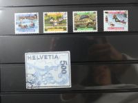 Schweiz mit einigen Extras ab 1978 gestempelt besammelt im Binder #MA171