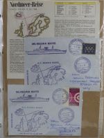 Motiv Schiffe in 4 Bindern auf selbstegestalteten Seiten #MA172