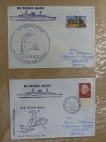 Motiv Schiffe in 4 Bindern auf selbstegestalteten Seiten #MA172