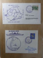 Motiv Schiffe in 4 Bindern auf selbstegestalteten Seiten #MA172