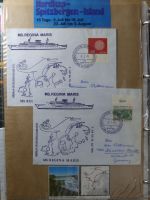 Motiv Schiffe in 4 Bindern auf selbstegestalteten Seiten #MA172