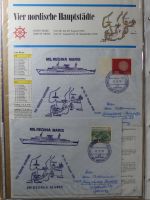 Motiv Schiffe in 4 Bindern auf selbstegestalteten Seiten #MA172