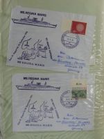 Motiv Schiffe in 4 Bindern auf selbstegestalteten Seiten #MA172