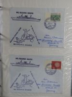 Motiv Schiffe in 4 Bindern auf selbstegestalteten Seiten #MA172