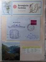 Motiv Schiffe in 4 Bindern auf selbstegestalteten Seiten #MA172