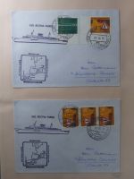 Motiv Schiffe in 4 Bindern auf selbstegestalteten Seiten #MA172