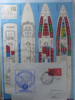 Motiv Schiffe in 4 Bindern auf selbstegestalteten Seiten #MA172