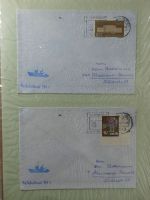 Motiv Schiffe in 4 Bindern auf selbstegestalteten Seiten #MA172